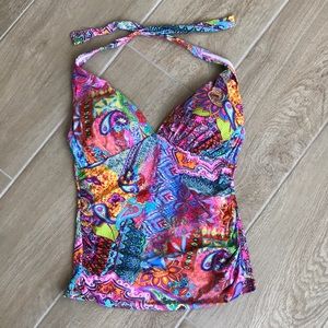 Bleu Rod Beattie Tankini Halter Top 12